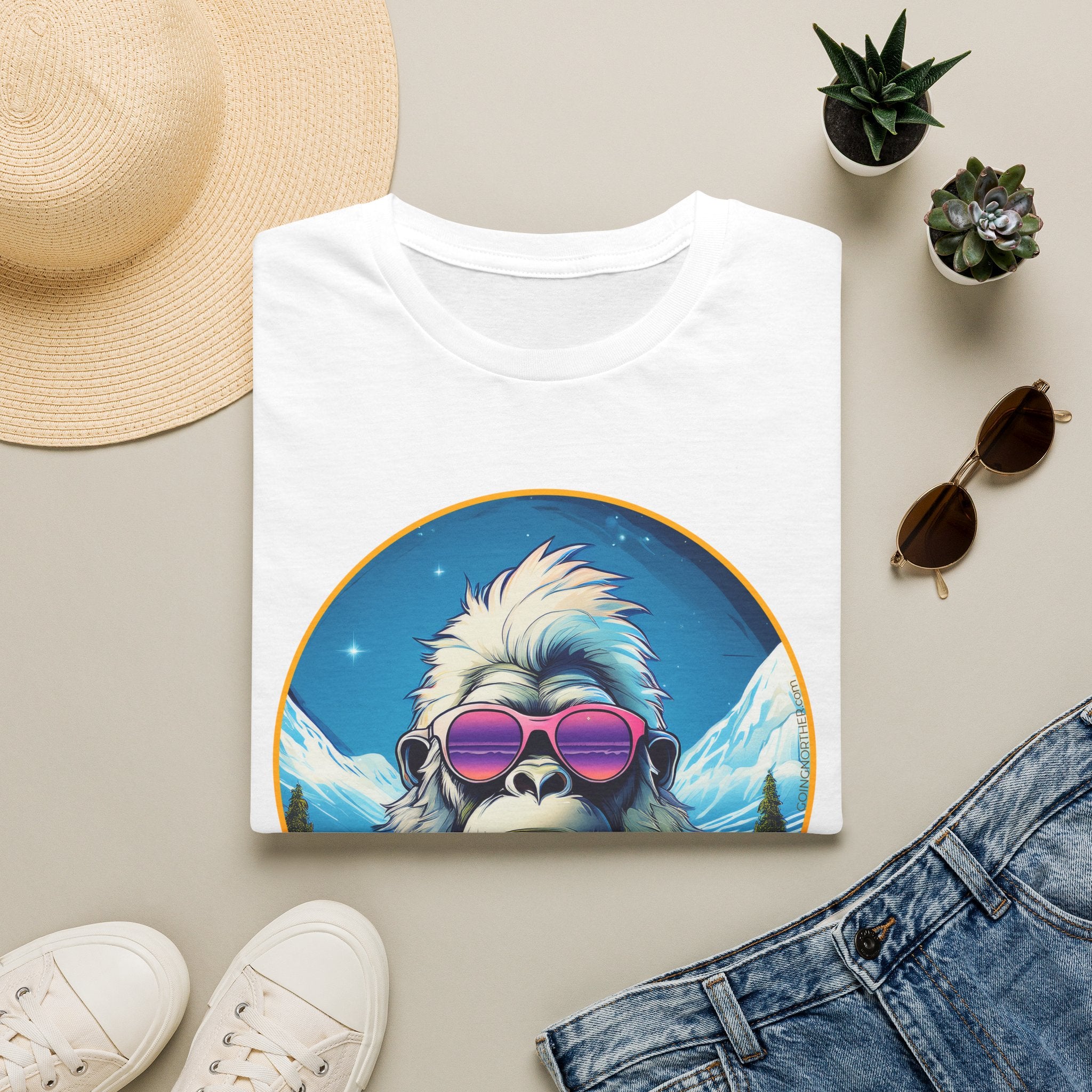 Going Norther - Bigfoot - Sasquatch Soul T-Shirt - Retro Design