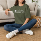 Sasquatch T-Shirt — "Silence Isn't Empty: It's Full of Everything We've Been Starving For" Inspirational Quote Tee