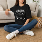 Cryptid Texting Codes T-Shirt — Funny Bigfoot/Nessie Sasquatch Meme Tee for Cryptid Fans