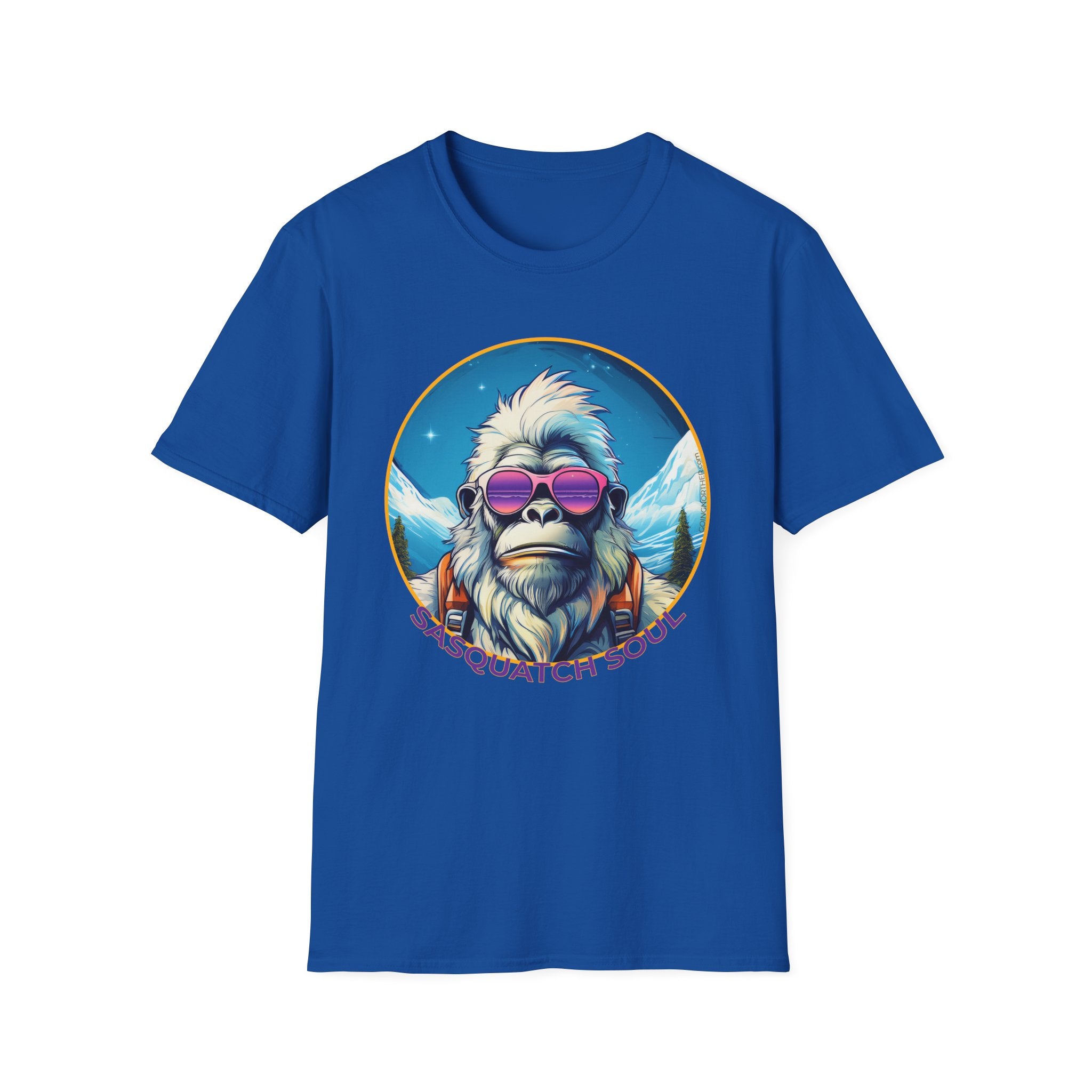 Going Norther - Bigfoot - Sasquatch Soul T-Shirt - Retro Design