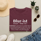 Bigfoot 'Blur-ist' Definition T-Shirt — Cute Sasquatch Photogenic Blur Tee