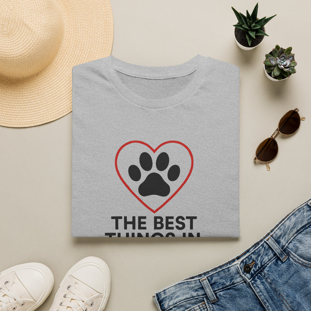 Red Heart Outline T-Shirt