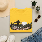 Going Norther Bigfoot Moonlit Mountain T-Shirt