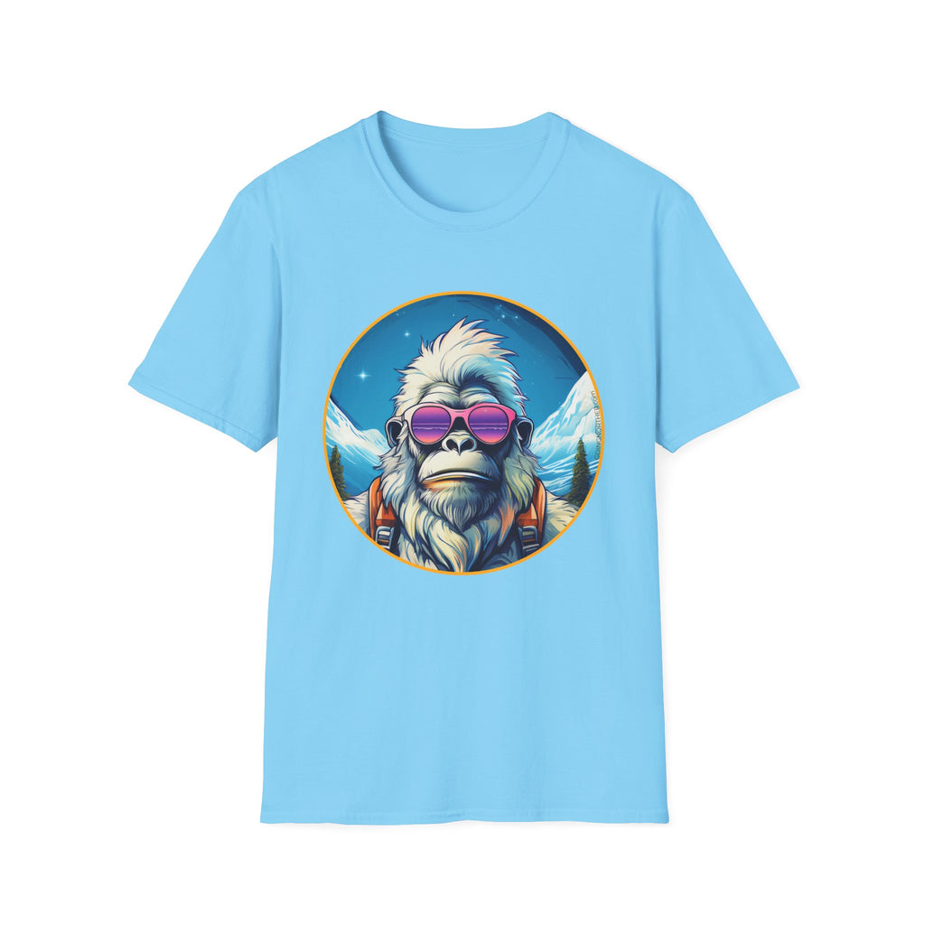 Going Norther - Bigfoot T-Shirt - Retro Styled Sasquatch