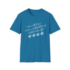 Wolf Paw Graphic T-Shirt — "To Be One with the Land" Script Tee
