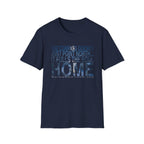 T-Shirt — "The Compass Doesn't Just Point North... It Pulls the Soul Home" Inspirational Tee