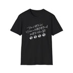Wolf Paw Graphic T-Shirt — "To Be One with the Land" Script Tee