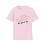 Wolf Paw Graphic T-Shirt — "To Be One with the Land" Script Tee