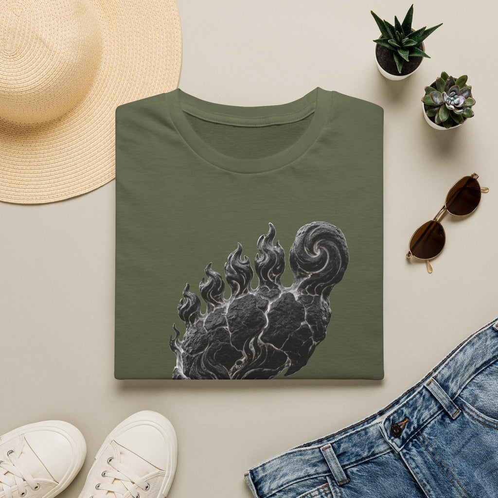 Mystical Sasquatch Footprint T-Shirt — "Before The Maps Were Drawn — HE RULED"