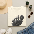 Mystical Sasquatch Footprint T-Shirt — "Before The Maps Were Drawn — HE RULED"