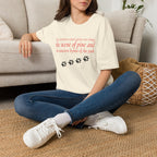 Pine & Pack Wolf Pack Tee — 'The northern wind carries two things' Paw Print Shirt