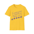 T-Shirt — "To Understand the Great North" Wolf Paw Graphic Tee