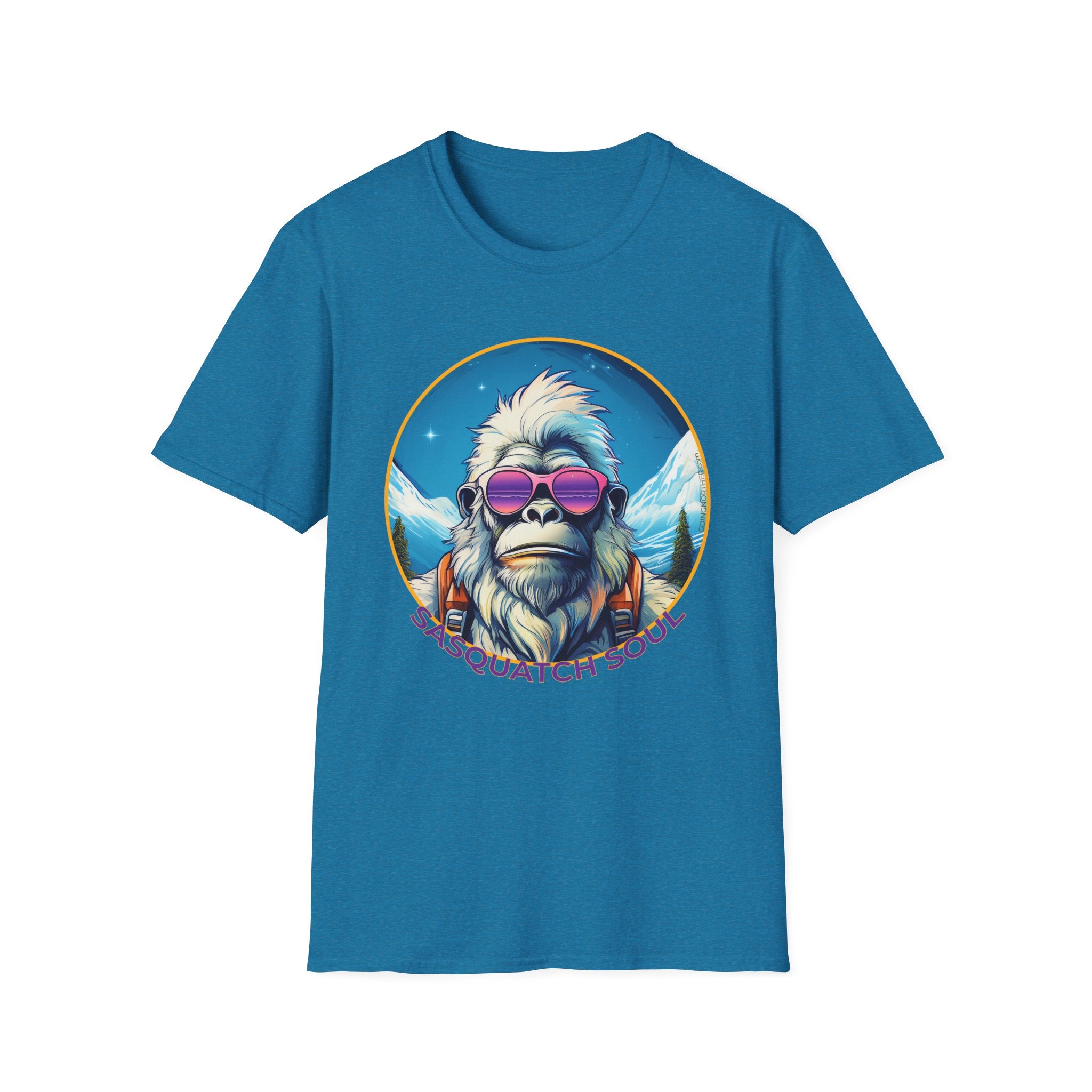 Going Norther - Bigfoot - Sasquatch Soul T-Shirt - Retro Design