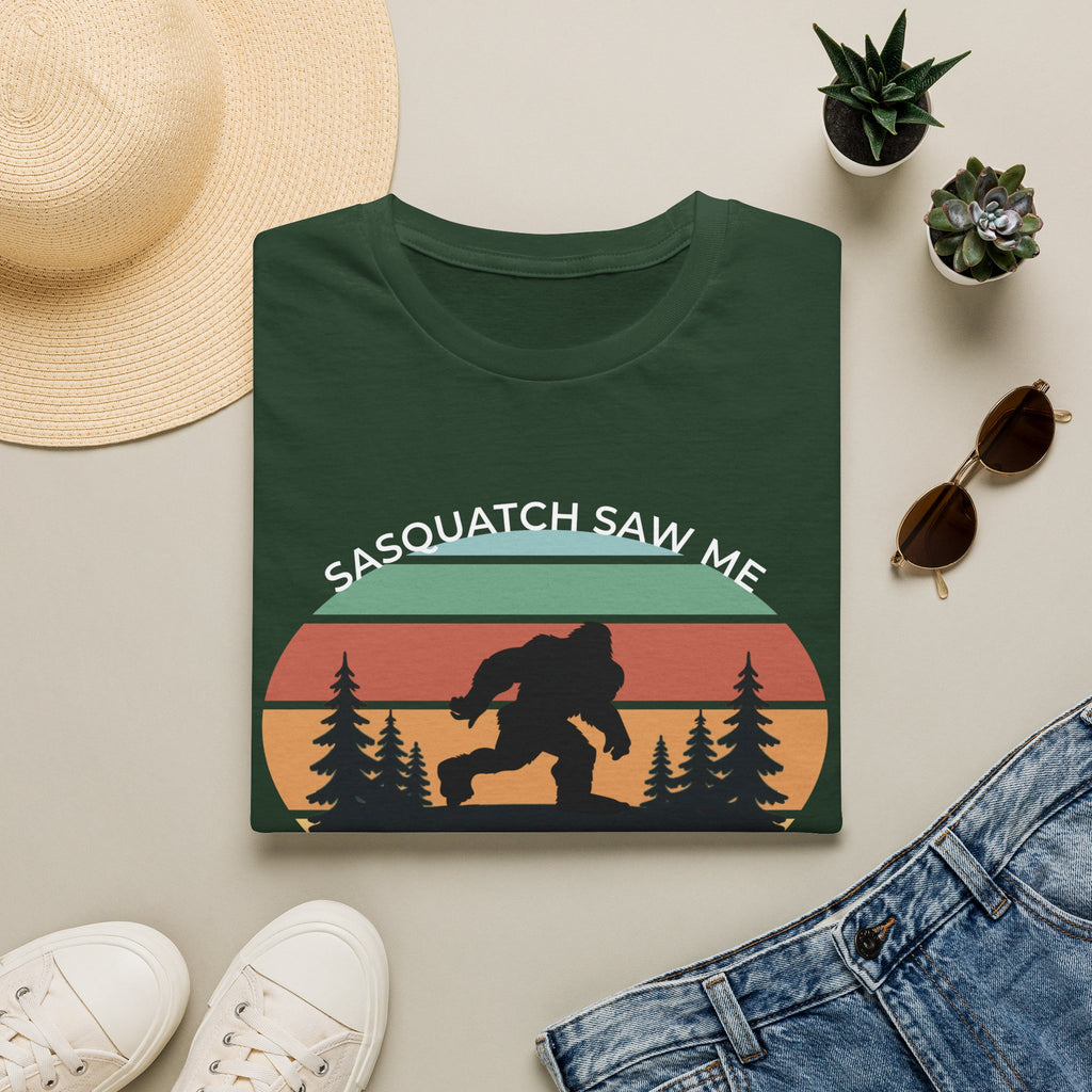 Sasquatch Saw Me - But Nobody Believes Him T-Shirt