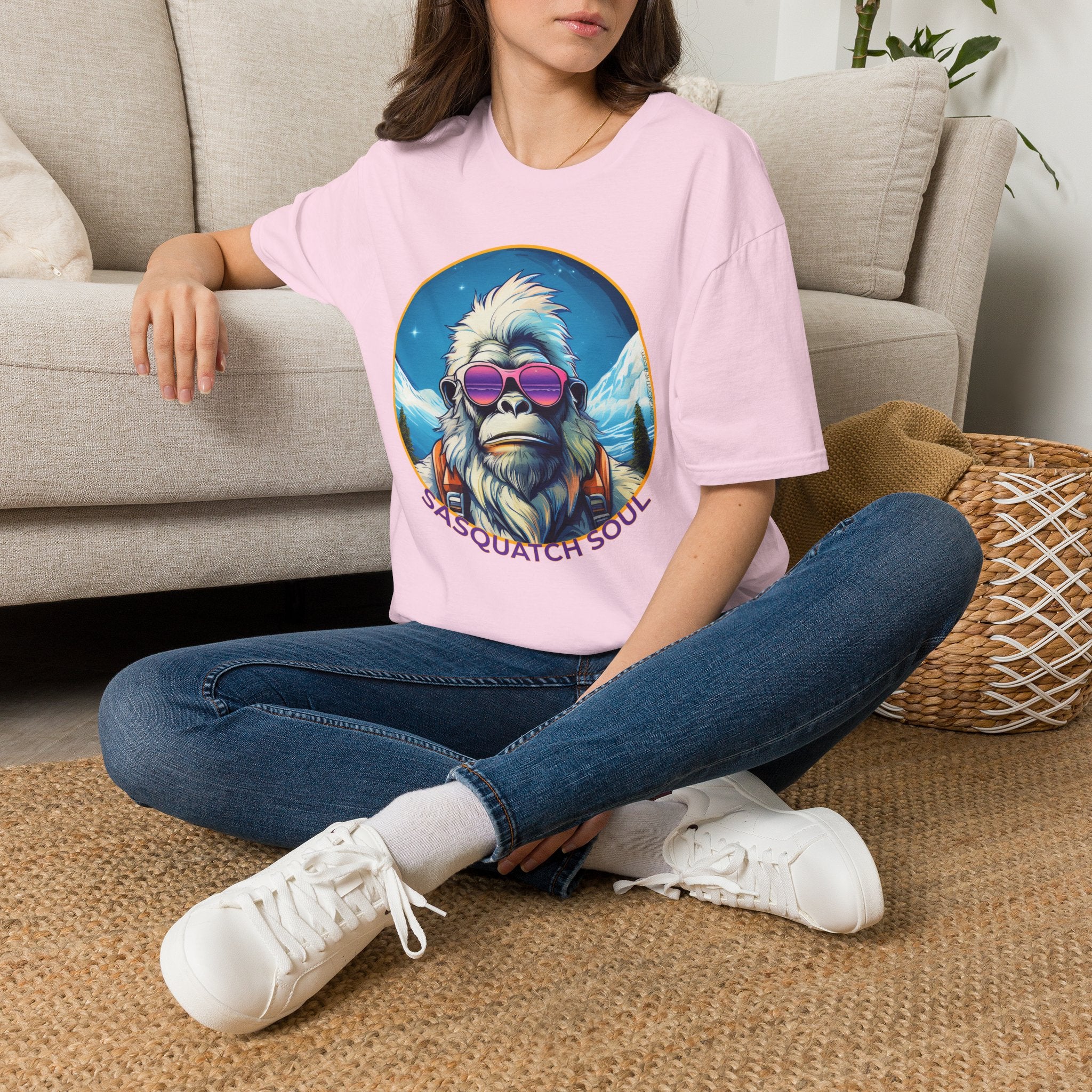 Going Norther - Bigfoot - Sasquatch Soul T-Shirt - Retro Design