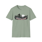 Going Norther Bigfoot Moonlit Mountain T-Shirt