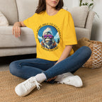Bigfoot Hiking T-Shirt — "One More Mile To Go Today! - Then Playtime!"