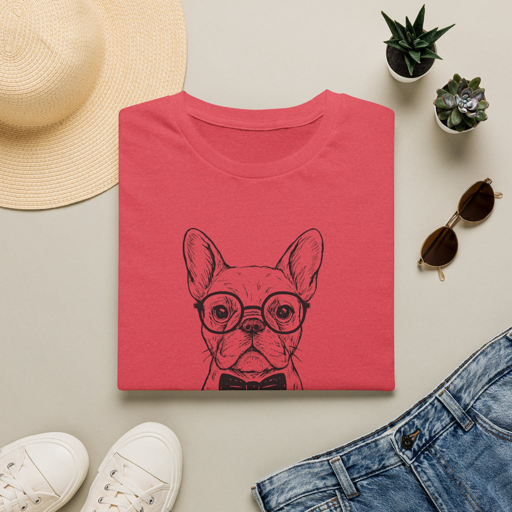 French Bulldog with Glasses T-Shirt