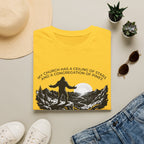 Bigfoot Outdoors Church T-Shirt — "My Church Has a Ceiling of Stars" Scenic Mountain Tee