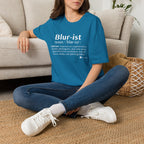 Bigfoot 'Blur-ist' Definition T-Shirt — Cute Sasquatch Photogenic Blur Tee