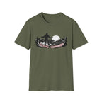 Going Norther Bigfoot Moonlit Mountain T-Shirt