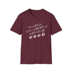 Wolf Paw Graphic T-Shirt — "To Be One with the Land" Script Tee