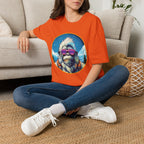 Going Norther - Bigfoot T-Shirt - Retro Styled Sasquatch