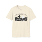 Bigfoot Outdoors Church T-Shirt — "My Church Has a Ceiling of Stars" Scenic Mountain Tee