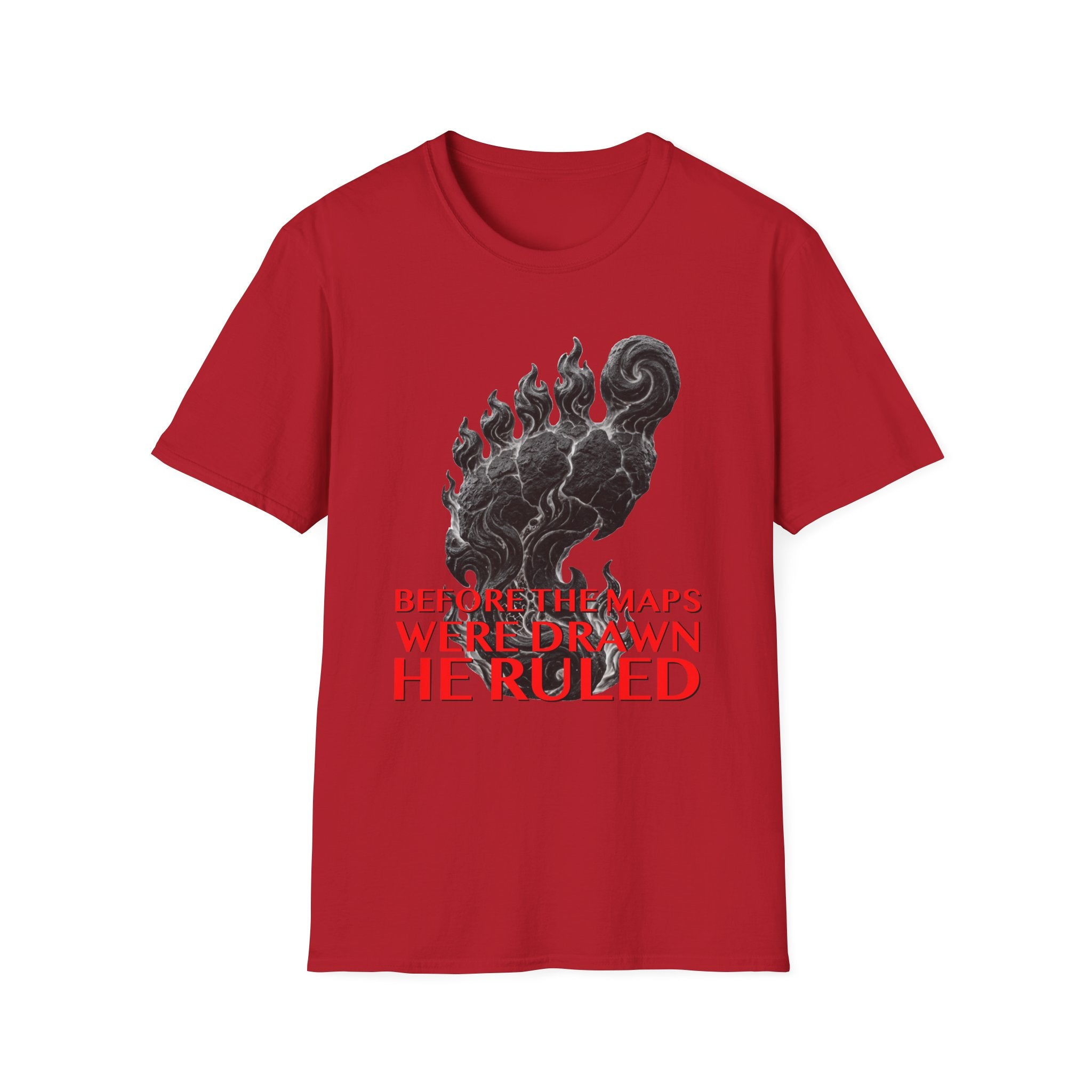 Mystical Sasquatch Footprint T-Shirt — "Before The Maps Were Drawn — HE RULED"