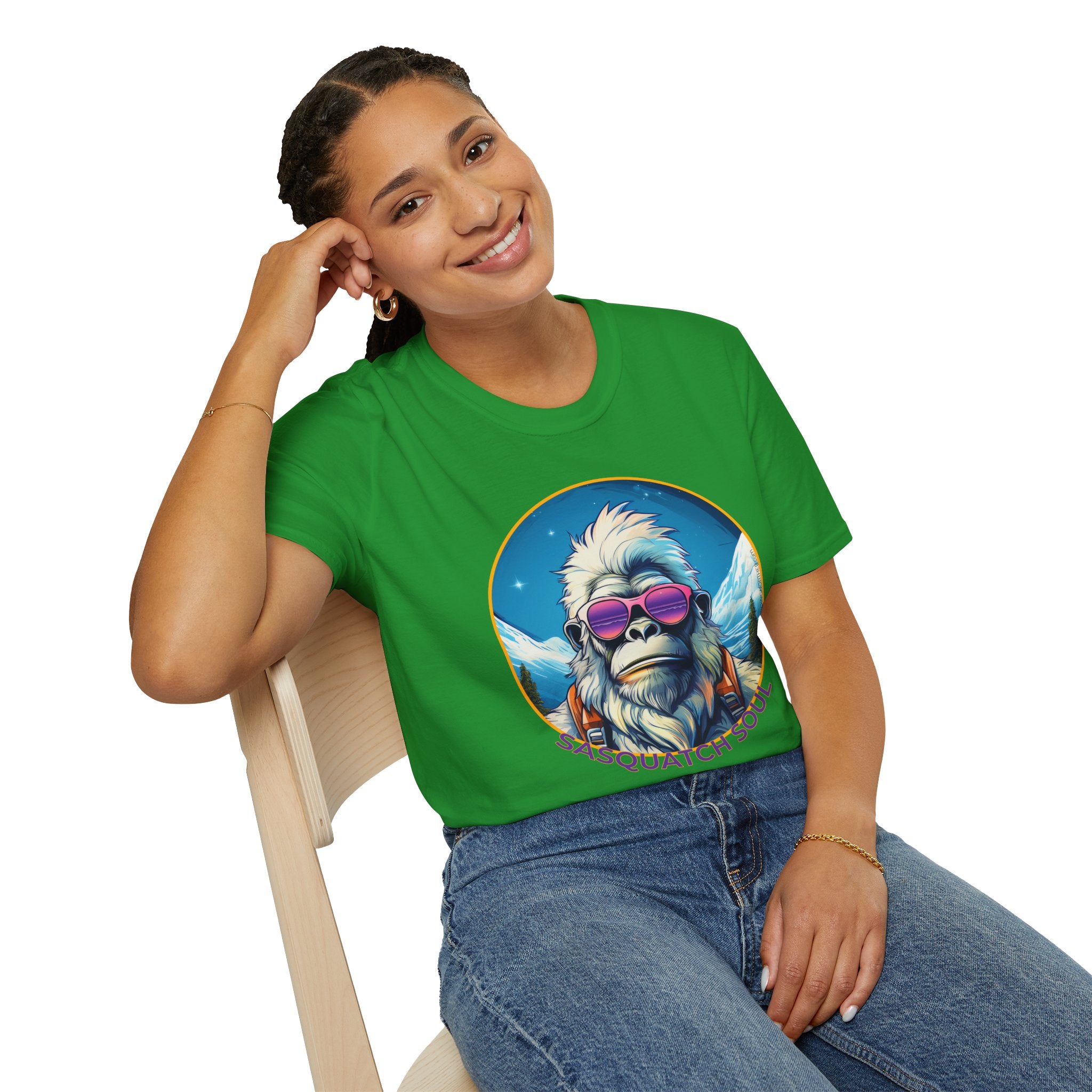 Going Norther - Bigfoot - Sasquatch Soul T-Shirt - Retro Design