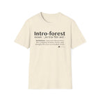 Intro-Forest Sasquatch Definition T-Shirt — Funny Bigfoot Introvert Tee