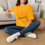 Wolf Paw Graphic T-Shirt — "To Be One with the Land" Script Tee