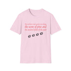 Pine & Pack Wolf Pack Tee — 'The northern wind carries two things' Paw Print Shirt