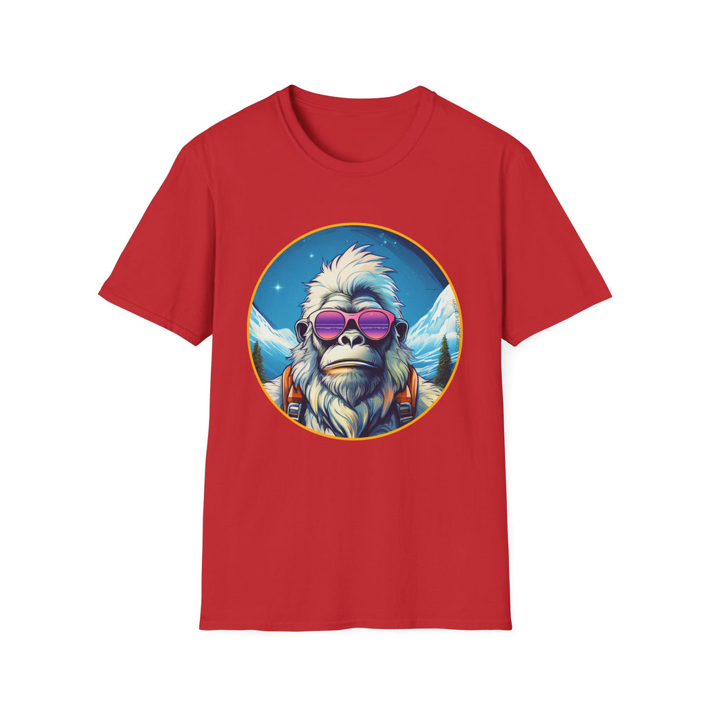 Going Norther - Bigfoot T-Shirt - Retro Styled Sasquatch