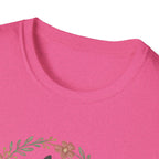 Bunny Mom Floral Wreath T-Shirt