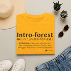 Intro-Forest Sasquatch Definition T-Shirt — Funny Bigfoot Introvert Tee