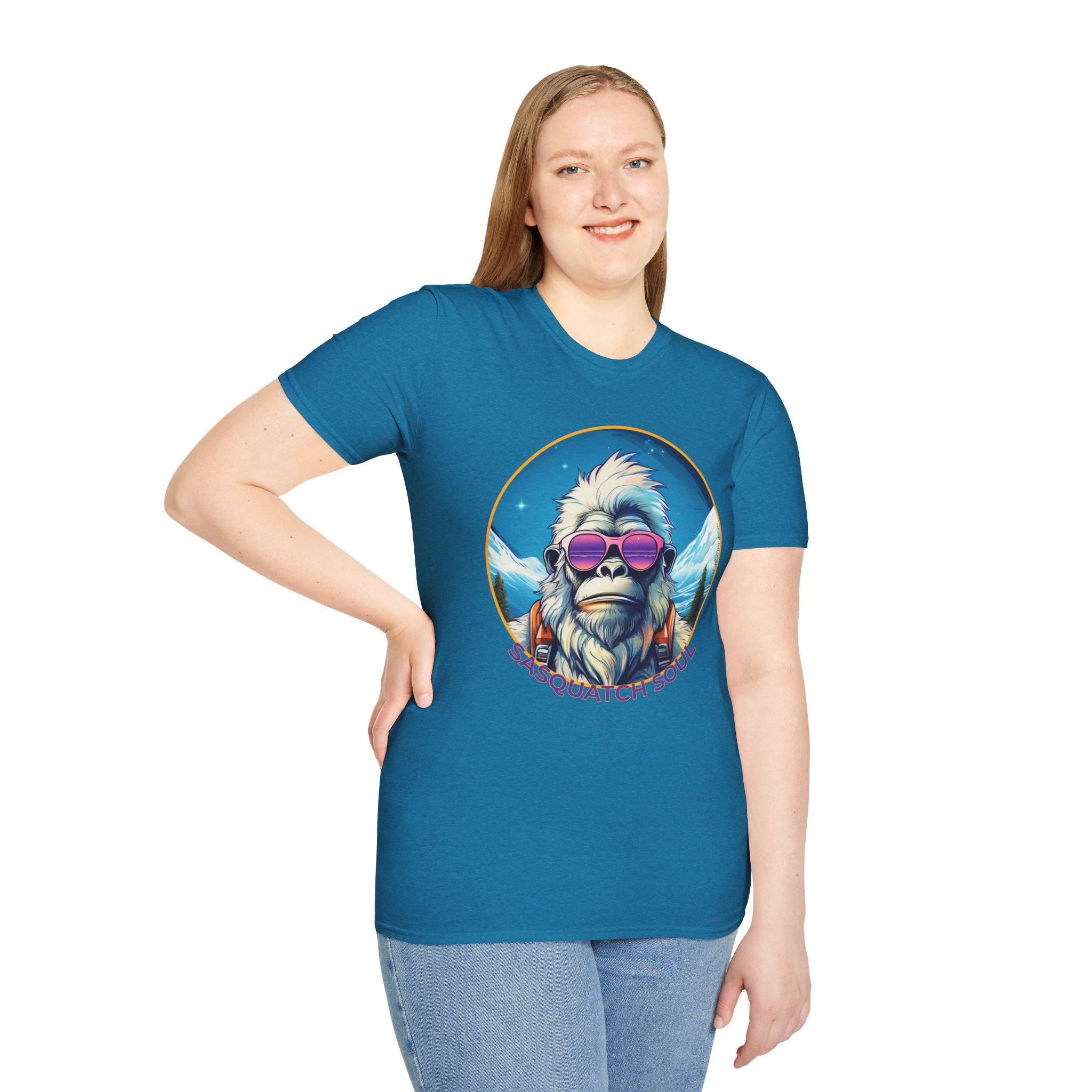 Going Norther - Bigfoot - Sasquatch Soul T-Shirt - Retro Design