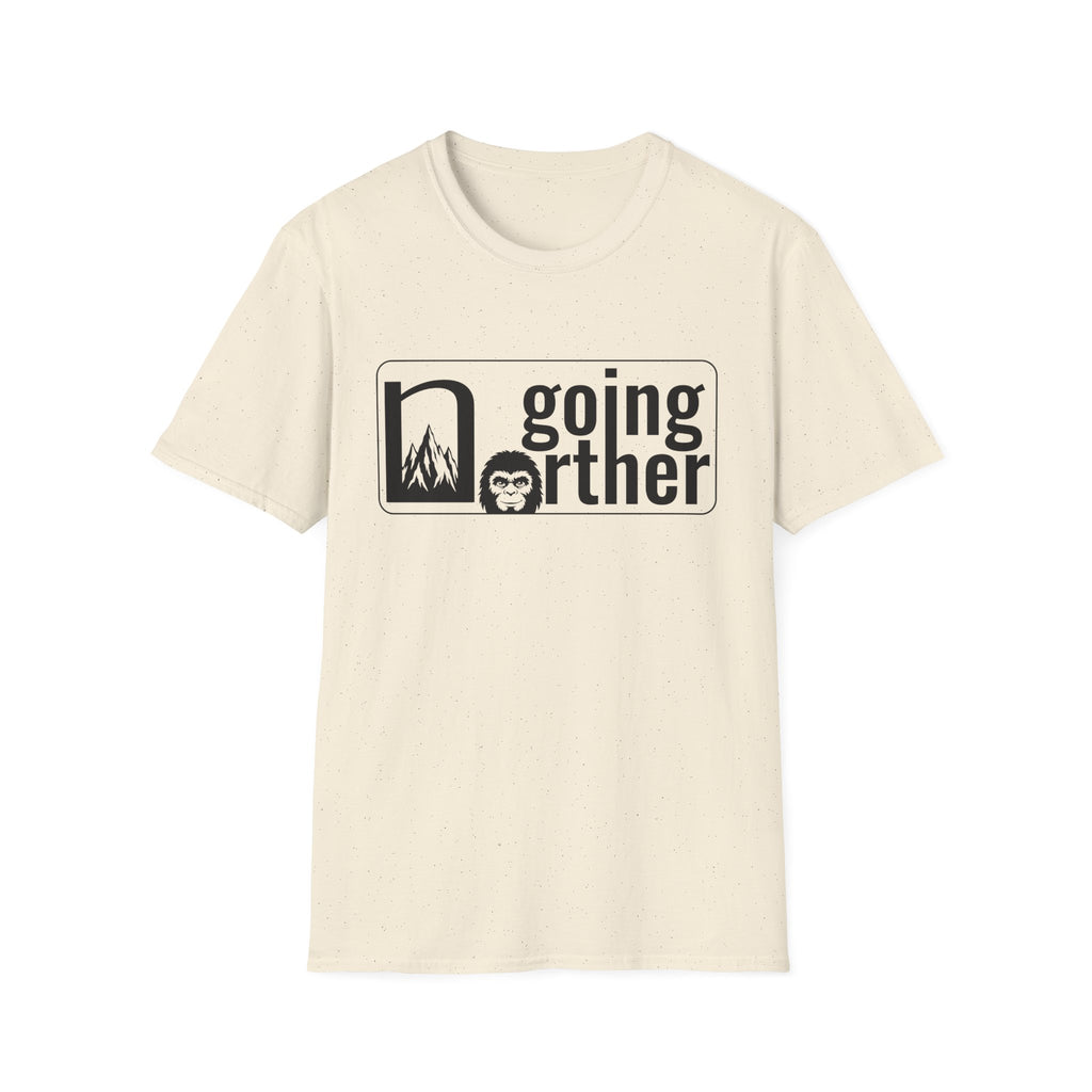 T-Shirt — "Going Norther" Mountain & Sasquatch Graphic Tee