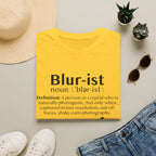 Bigfoot 'Blur-ist' Definition T-Shirt — Cute Sasquatch Photogenic Blur Tee