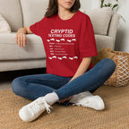 Cryptid Texting Codes T-Shirt — Funny Bigfoot/Nessie Sasquatch Meme Tee for Cryptid Fans