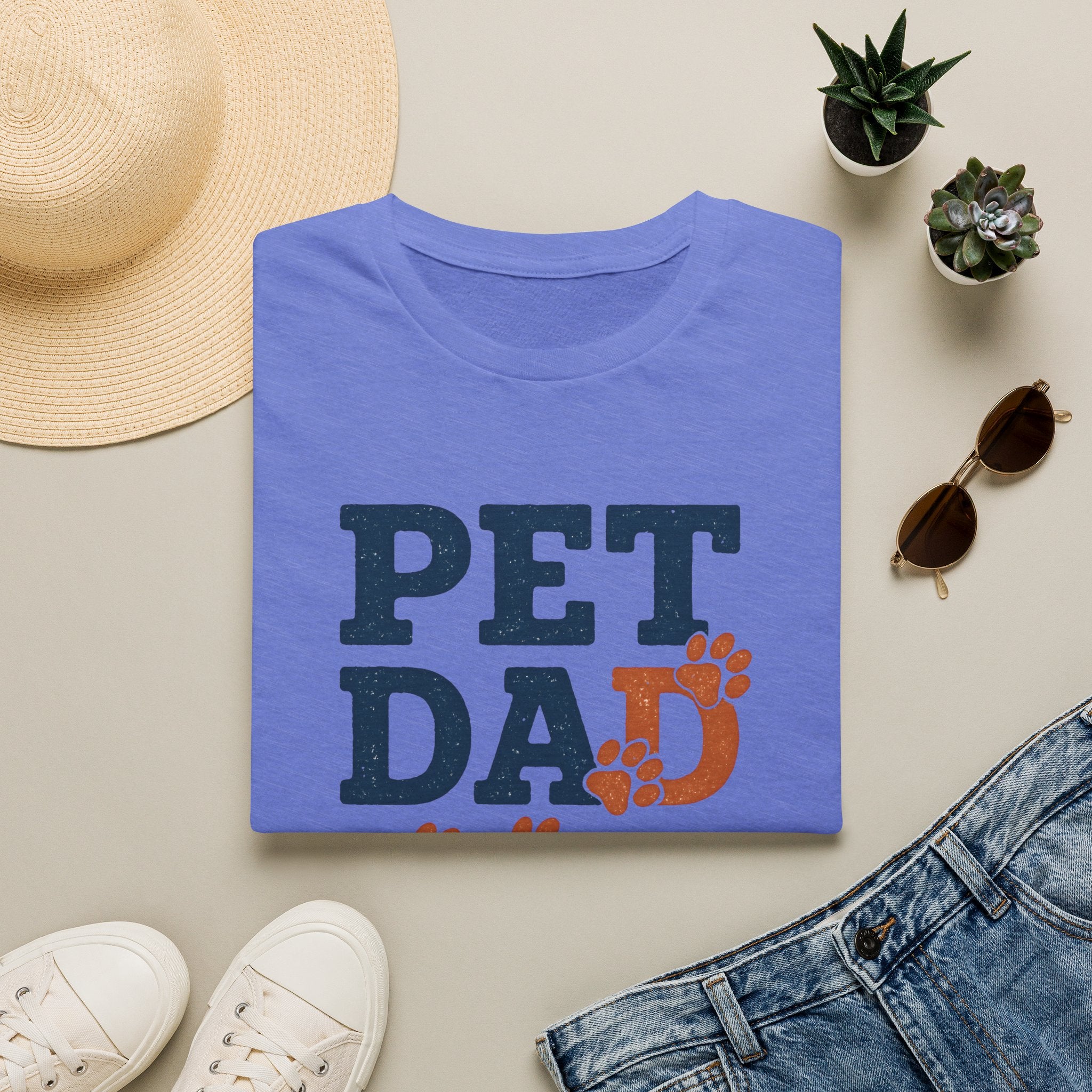Pet Dad Logo T-Shirt