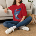 Bigfoot 'Squatchin' Ain't Easy' T-Shirt — Moonlit Winter Lake Sasquatch Tee