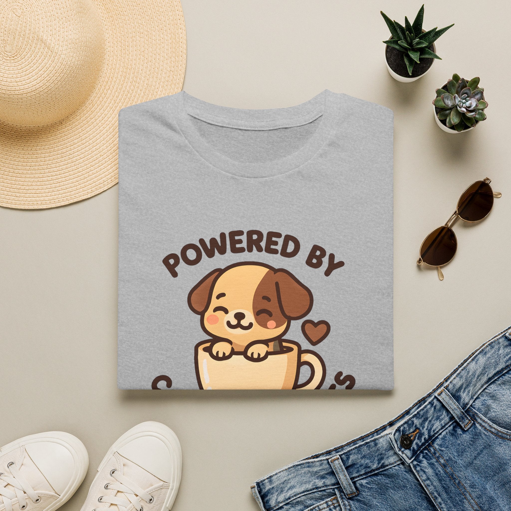 Puppy in Coffee Cup T-Shirt