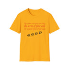 Pine & Pack Wolf Pack Tee — 'The northern wind carries two things' Paw Print Shirt