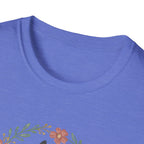 Bunny Mom Floral Wreath T-Shirt