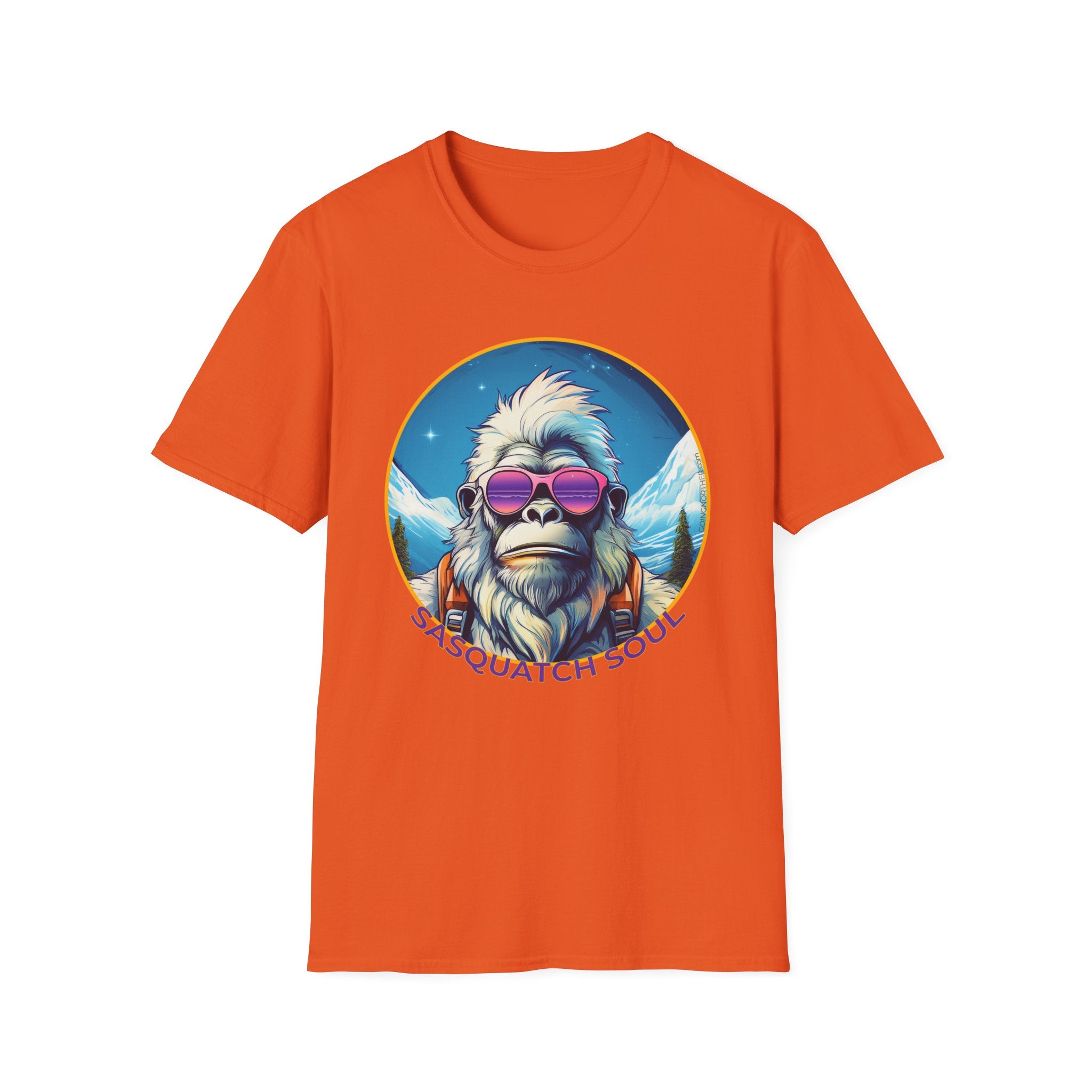 Going Norther - Bigfoot - Sasquatch Soul T-Shirt - Retro Design