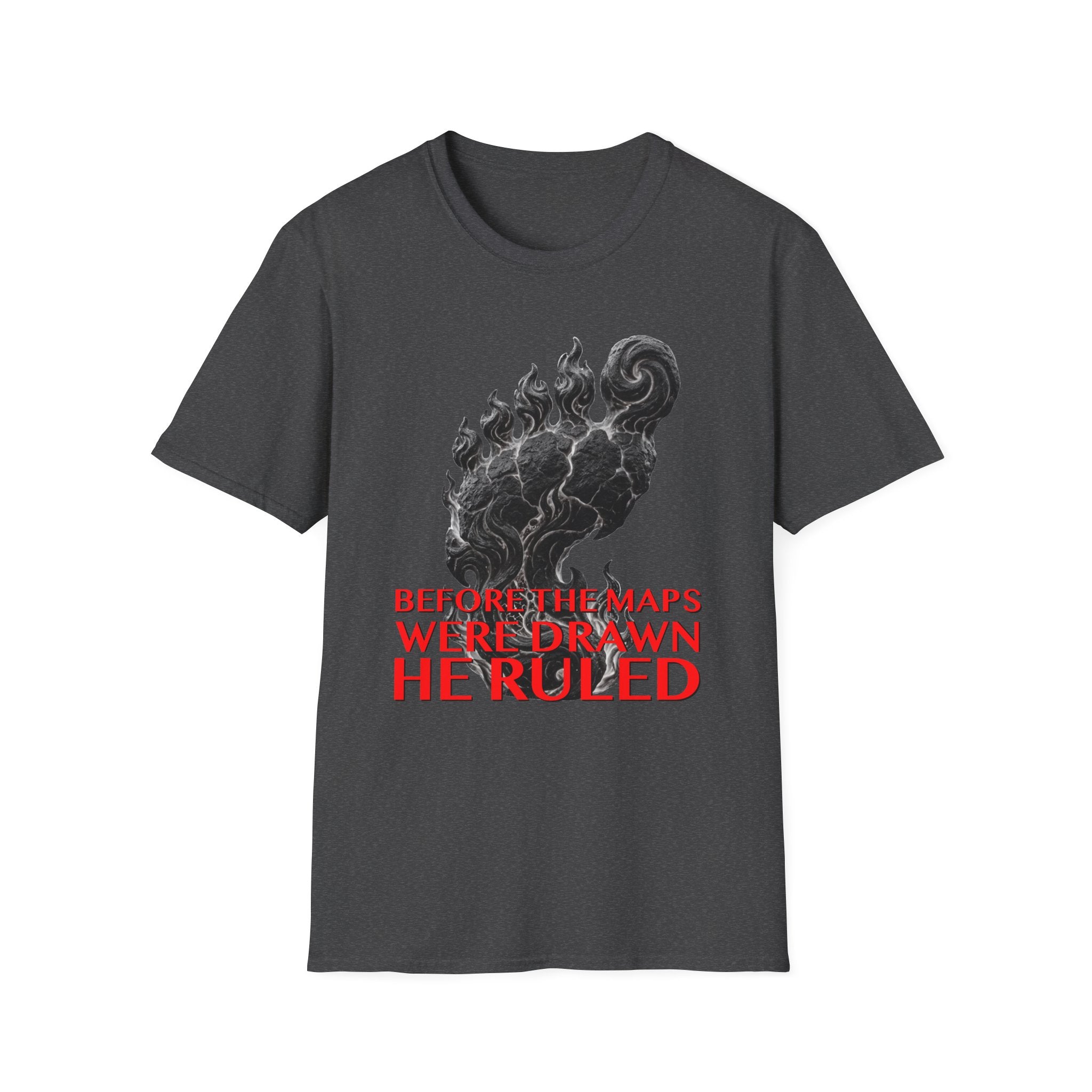 Mystical Sasquatch Footprint T-Shirt — "Before The Maps Were Drawn — HE RULED"