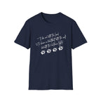 Wolf Paw Graphic T-Shirt — "To Be One with the Land" Script Tee