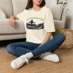 Bigfoot Outdoors Church T-Shirt — "My Church Has a Ceiling of Stars" Scenic Mountain Tee