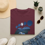 Bigfoot Footprint 'Believe!' Tee — Moonlit Northern Lake Graphic T-Shirt